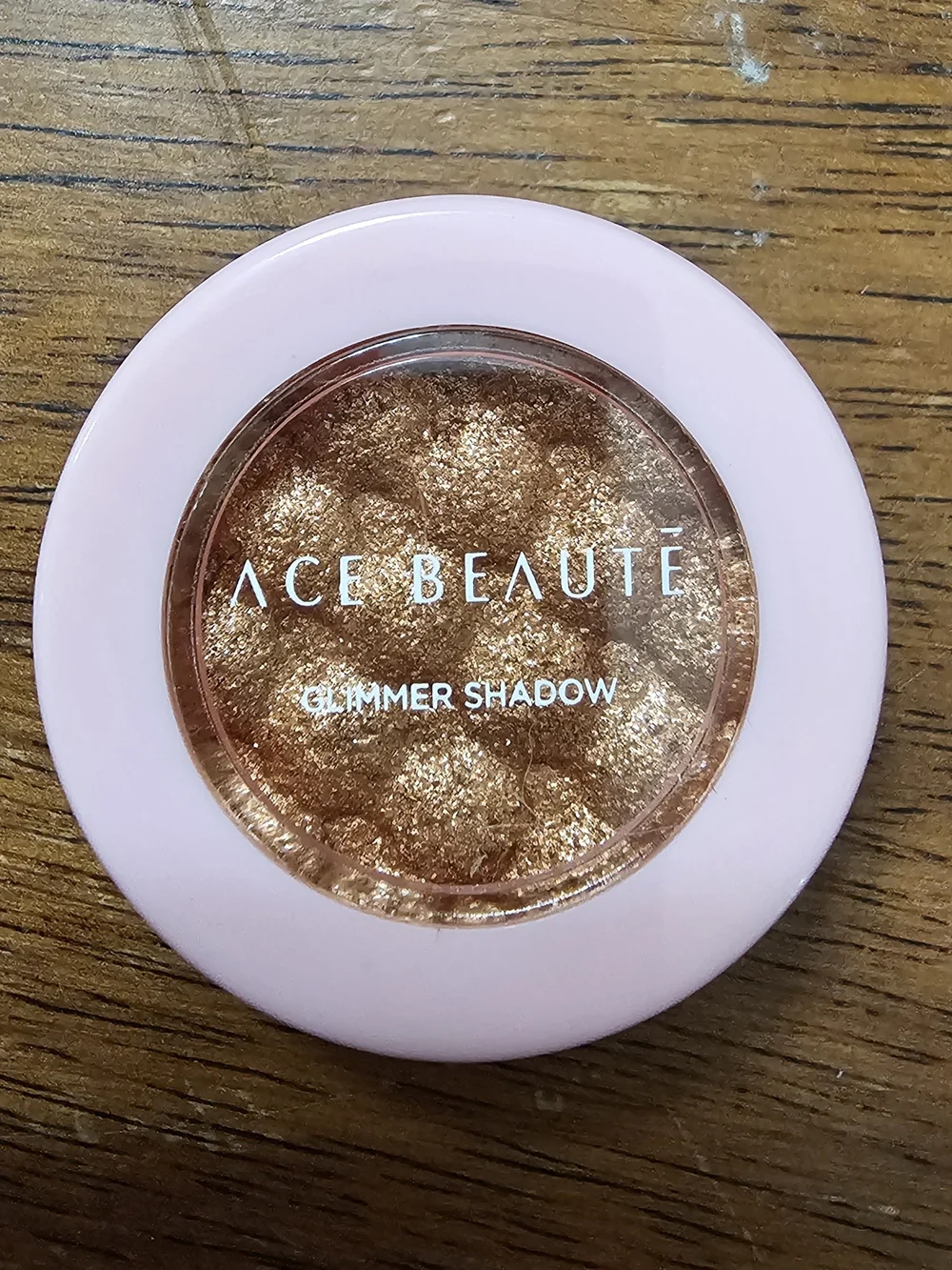 Ace Beaute Glimmer Eyeshadow - Iced Latte